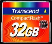 Карта памяти Transcend Compact Flash 32Gb 133x TS32GCF133