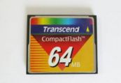 Карта памяти Transcend Compact Flash 64Gb 133x TS64GCF133