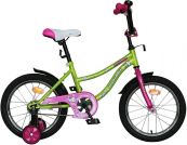 Детский велосипед для девочек Novatrack Neptun 14 Green