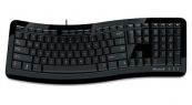 Клавиатура мультимедиа Microsoft Comfort Curve Keyboard 3000, черный, USB (3TJ-000012)