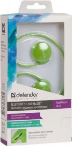 Гарнитура Defender FreeMotion B611 зеленый