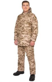 Противоэнцифалитный костюм Биостоп Оптимум 48/170, кмф-2 (коричневая цифра) (мужской)