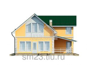 Каркасный дом из СИП|SiP панелей VH "76-13" Строганов