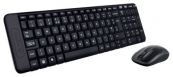 Набор клавиатура+мышь Logitech Wireless Combo MK220 Black USB (920-003169)