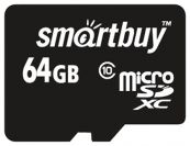Карта памяти Smartbuy microSDXC 64 Gb (Class 10)