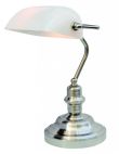 Настольная лампа СССР Arte lamp A2491LT-1SS BANKER ARTELamp A2491LT-1SS