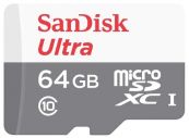 Карта памяти SanDisk microSDXC 64GB Class10 Ultra Android (SDSQUNB-064G-GN3MN)