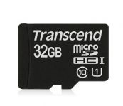 Карта памяти Transcend microSDHC 32Gb (Class 10) UHS-I, SD-адаптер (TS32GUSDU1)
