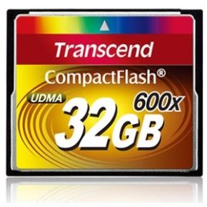 Карта памяти Transcend Compact Flash 32GB 600x TS32GCF600