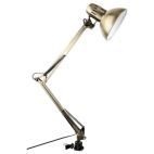 Настольная лампа на струбцине Arte lamp A6068LT-1AB Senior ARTELamp