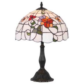 Настольная лампа тиффани Arte lamp A1230LT-1BG LILY ARTELamp