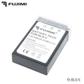 Батарея аккумуляторная Li-ion FUJIMI BLS-5/BLS50 для Olympus PEN E-P3, E-PL2, E-PL3, E-PM1