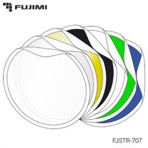 Отражатель 7 в 1 на 80 см Fujimi FJSTR-70780, Белая/Золотая/Серебяная/Черная/Голубая/Зелёная