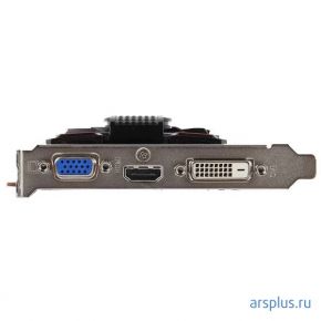 Видеокарта ASUS Radeon R7 250 (PCI-E 3.0, 1024 MB, GDDR5, 128 bit, Base: 1000 MHz, 4600 MHz, 28nm, Oland XT, 384/24/8, БП от 450 Вт, активное охлаждение с 1 вентилятором, двухслотовая, длина 160 мм, DirectX 12, Open GL 4.4, D-Sub x 1, DVI-D x 1, HDMI x 1, GCN 1.0) Retail [ R7250-1GD5 ] ASUS Radeon R7 250