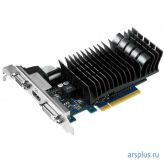 Видеокарта ASUS GeForce GT 720 (PCI-E 2.0, 1024 MB, GDDR3, 64 bit, Base: 797 MHz, 1600 MHz, 28nm, GK208, 192/16/8, БП от 300 Вт, пассивное охлаждение, низкопрофильная (с планкой), двухслотовая, длина 137 мм, DirectX 11, Open GL 4.5, D-Sub x 1, DVI-D x 1, HDMI x 1) Retail [ GT720-SL-1GD3-BRK ] ASUS GeForce GT 720
