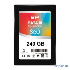 Накопитель SSD Silicon Power Slim S60 (SP240GBSS3S60S25)