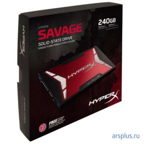 Накопитель SSD Kingston HyperX Savage (SHSS37A/240G)