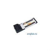 Контроллер ExpressCard St-Lab С-230 Adapter Express Card/34mm--&gt;1 x e-SATAII