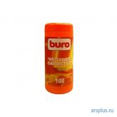 Салфетки влажные чистящие для пластика Buro [ BU-Tsurface/BU-Tsurl ] Buro