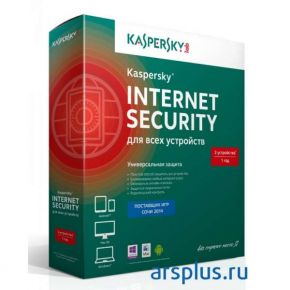 Пакет безопасности Kaspersky Internet Security Multi-Device 1 год на 3 ПК Base BOX Kaspersky