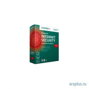 Пакет безопасности Kaspersky Internet Security Multi-Device 1 год на 3 ПК продление Карта с ключом Kaspersky
