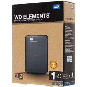 Внешний жесткий диск WD Elements Portable WDBUZG0010BBK