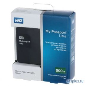 Внешний жесткий диск WD My Passport Ultra WDBBRL5000ABK