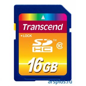 Флэш-карта SDHC 16 GB Transcend [ TS16GSDHC10 ] Transcend