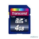 Флэш-карта SDHC 4 GB Transcend [ TS4GSDHC10 ] Transcend