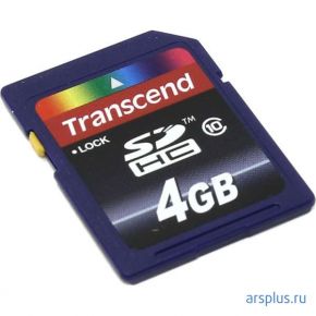 Флэш-карта SDHC 4 GB Transcend [ TS4GSDHC10 ] Transcend