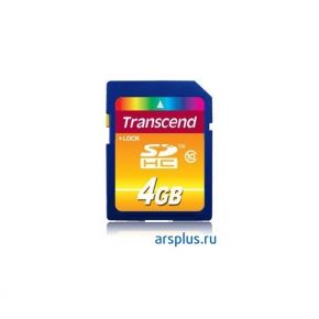 Флэш-карта SDHC 4 GB Transcend [ TS4GSDHC10 ] Transcend