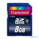 Флэш-карта SDHC 8 GB Transcend [ TS8GSDHC10 ] Transcend