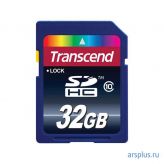 Флэш-карта SDHC 32 GB Transcend [ TS32GSDHC10 ] Transcend