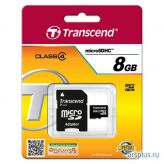 Флэш-карта SDHC 8 GB Transcend Class 4 [ TS8GSDHC4 ] Transcend