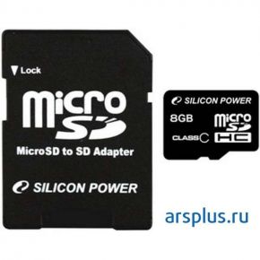 Флэш-карта Silicon Power SP008GBSTH006V10-SP