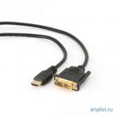 Кабель-переходник Gembird HDMI Type A (male) - DVI-D (male) 3.0 м [ CC-HDMI-DVI-10 ] Gembird