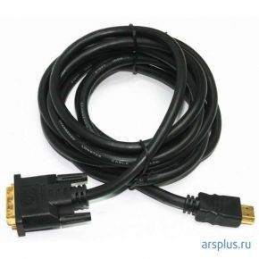 Кабель-переходник Gembird HDMI Type A (male) - DVI-D (male) 7.5 м [ CC-HDMI-DVI-7.5 ] Gembird