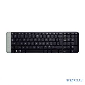 Клавиатура беспроводная Logitech  Wireless Keyboard K230 USB black Logitech Wireless Keyboard K230