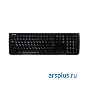 Беспроводные клавиатура + мышь ASUS Wireless  W3000 USB Black ASUS W3000