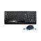 Беспроводные клавиатура + мышь A4Tech Wireless  9300F USB Black A4Tech 9300F
