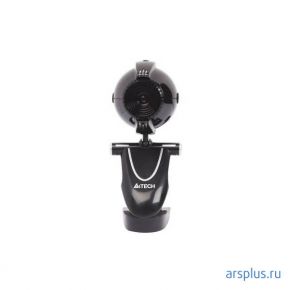 Камера Web A4 PK-30F черный USB2.0 с микрофоном [PK-30F (GLOSSY BLACK)] A4Tech