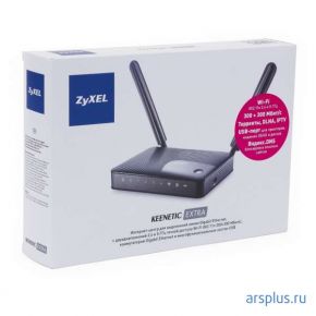 Маршрутизатор WiFi доступа Zyxel N600 DualBand Keenetic Extra
