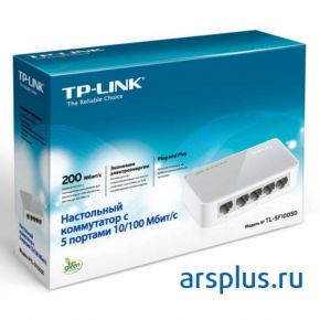 Коммутатор неуправляемый TP-Link [ TL-SF1005D ] Tp-Link