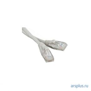 Патч-корд медный UTP Кат.5E 20 м Hyperline [ PC-LPM-UTP-RJ45-RJ45-C5E-20M-LSZH-GY ] Hyperline