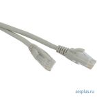 Патч-корд медный STP Кат.6 10 м Hyperline [ PC-LPM-STP-RJ45-RJ45-C6-10M-LSZH-GY ] Hyperline