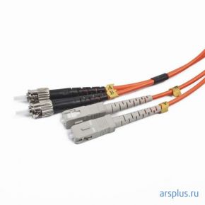 Патч-корд оптический ST/SC, Duplex 50/125 мкм 2 м Cablexpert [ CFO-STSC-OM2-2M ] Cablexpert