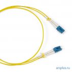 Патч-корд оптический LC/LC, Duplex, 9/125 мкм 3 м Hyperline [ FC-9-LC-LC-UPC-3M ] Hyperline