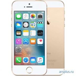Смартфон Apple iPhone SE 16Gb (золотой, моноблок, 4 , 1136x640, A9, Flash 16 GB, GPS/ГЛОНАСС, 3G/LTE, Wi-Fi 802.11a/b/g/n/ac, Bluetooth 4.2, 12.0 Mpx, sim карт 1, iOS 9, 14/250 час., 113 г, 124x59x8 мм) [ MLXM2RU/A ] Apple iPhone SE 16Gb