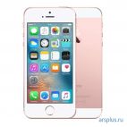 Смартфон Apple iPhone SE 16Gb (розовый, моноблок, 4 , 1136x640, A9, Flash 16 GB, GPS/ГЛОНАСС, 3G/LTE, Wi-Fi 802.11a/b/g/n/ac, Bluetooth 4.2, 12.0 Mpx, sim карт 1, iOS 9, 14/250 час., 113 г, 124x59x8 мм) [ MLXN2RU/A ] Apple iPhone SE 16Gb