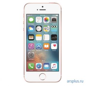 Смартфон Apple iPhone SE 16Gb (розовый, моноблок, 4 , 1136x640, A9, Flash 16 GB, GPS/ГЛОНАСС, 3G/LTE, Wi-Fi 802.11a/b/g/n/ac, Bluetooth 4.2, 12.0 Mpx, sim карт 1, iOS 9, 14/250 час., 113 г, 124x59x8 мм) [ MLXN2RU/A ] Apple iPhone SE 16Gb